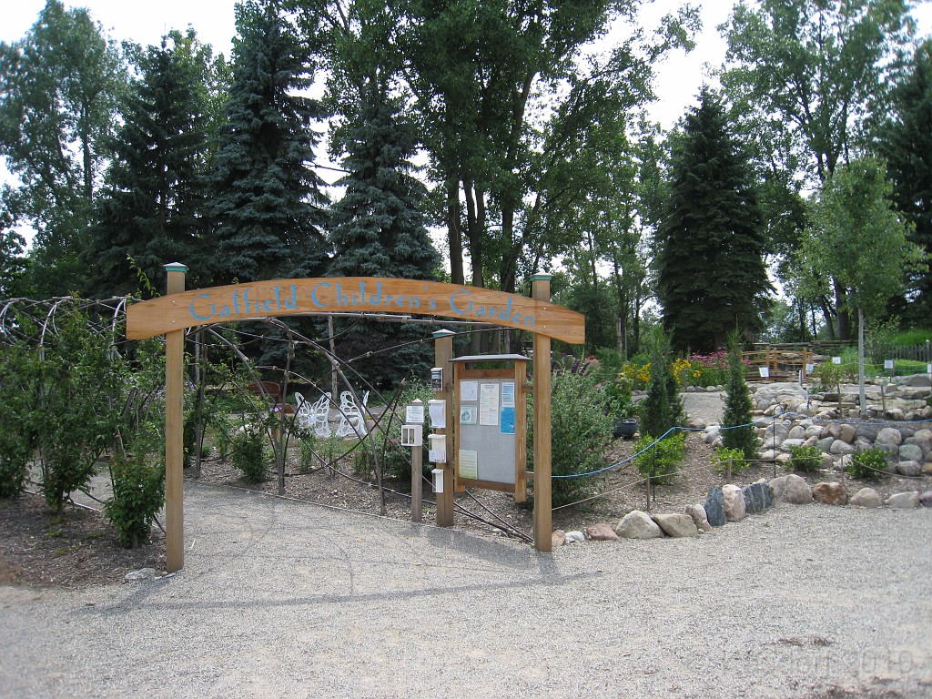 Matthaei Botanical Gardens 2010 0275.jpg - The Gaffield Childrens Garden entrance.
